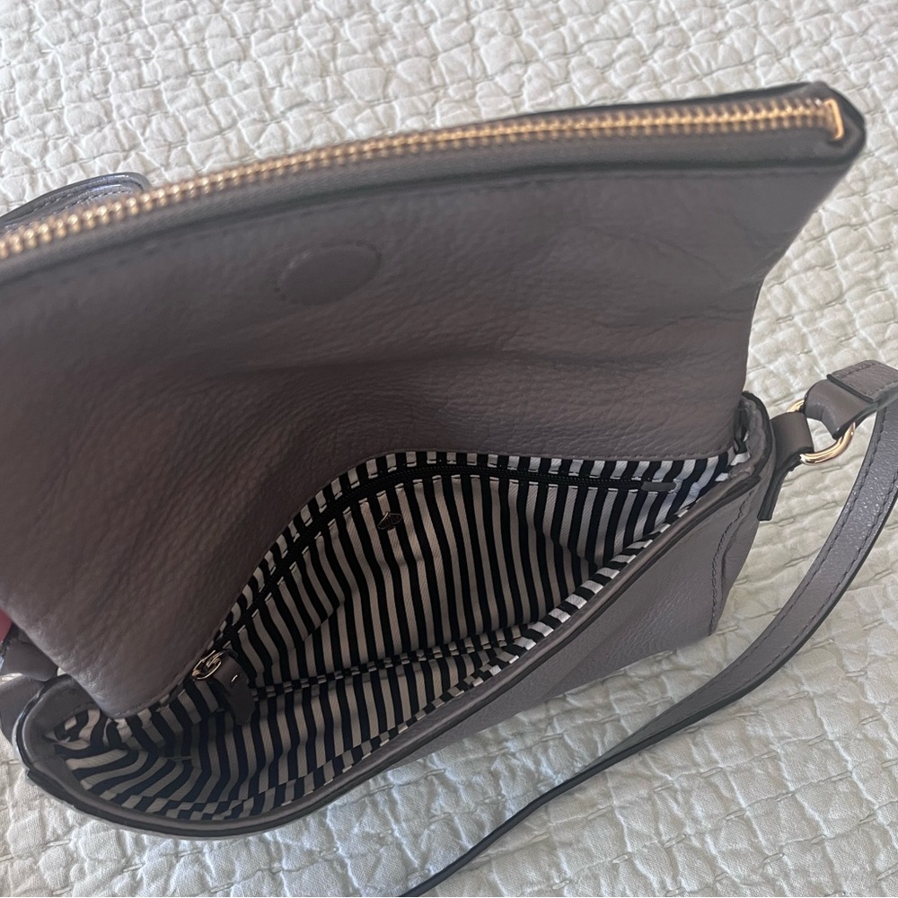 kate spade Leather Crossbody in Gray - Picture 5 of 6